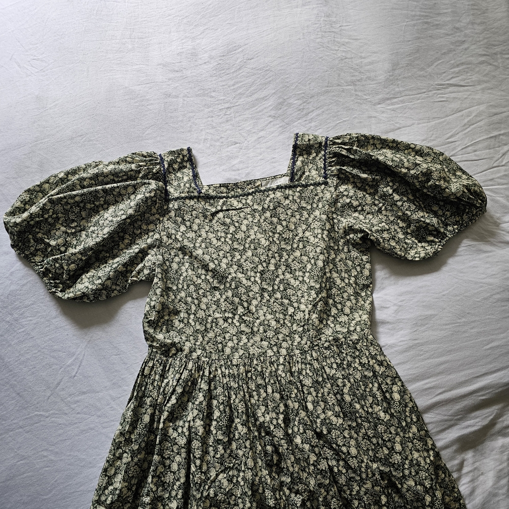 DOEN Dune dress in Pomme et Poire